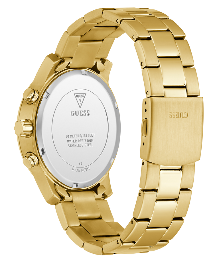 Guess Stainless steel Gold Men Watch-GW1006G2