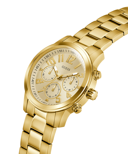 Guess Stainless steel Gold Men Watch-GW1006G2