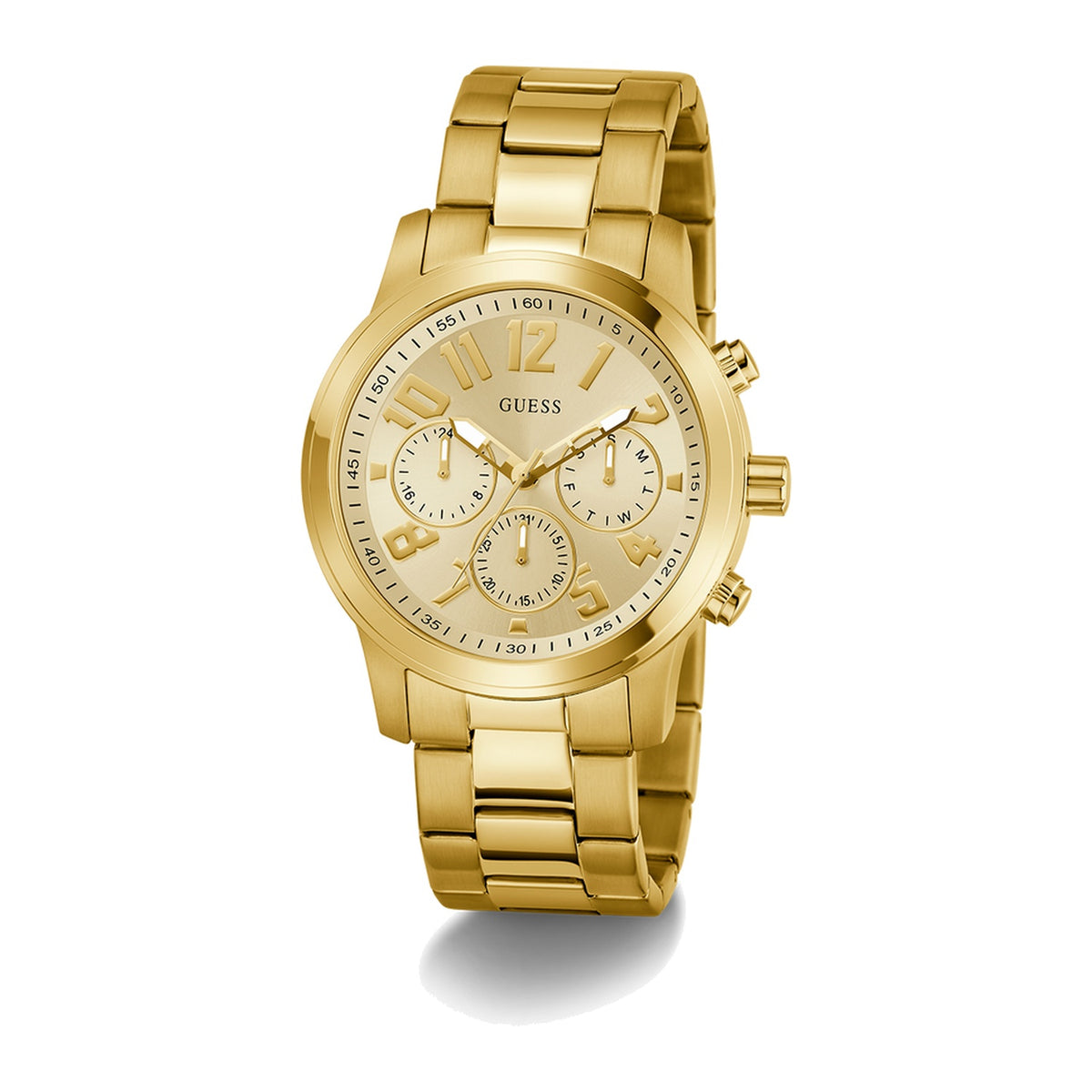Guess Stainless steel Gold Men Watch-GW1006G2