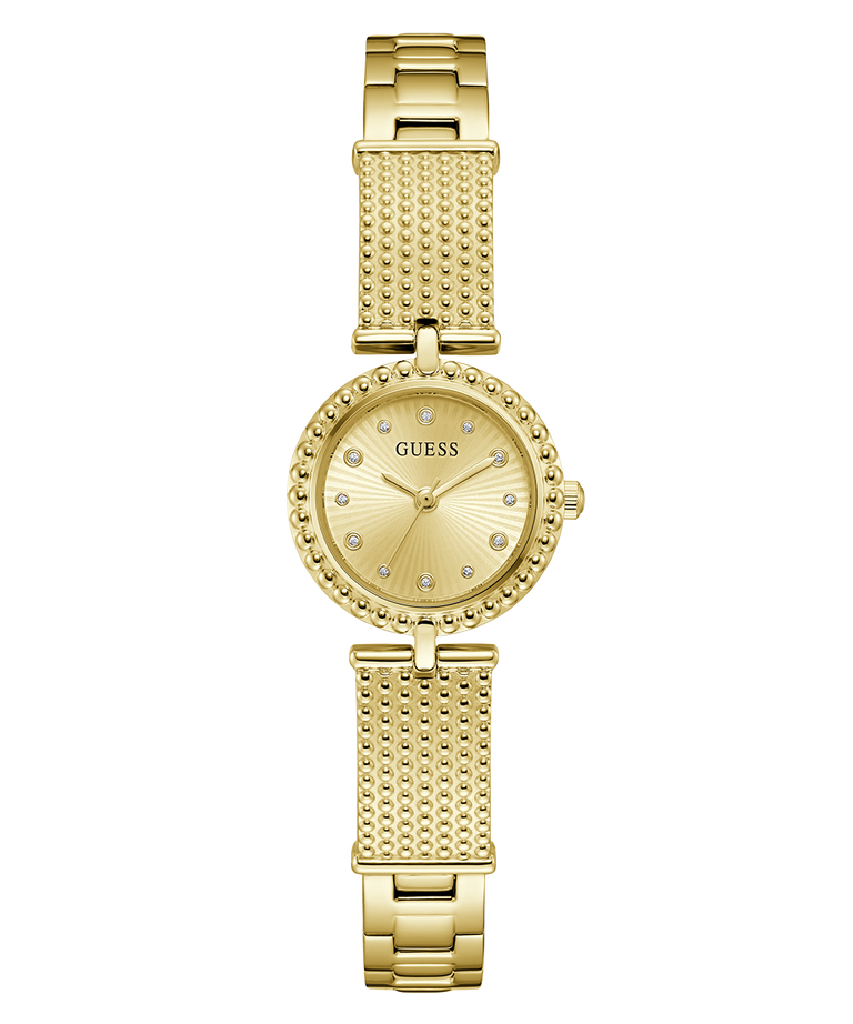 Guess Stainless steel Gold Women Watch-GW1017L2