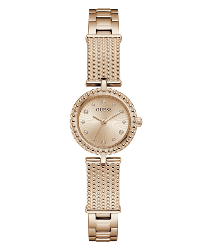 Guess Stainless steel Gold Women Watch-GW1017L4