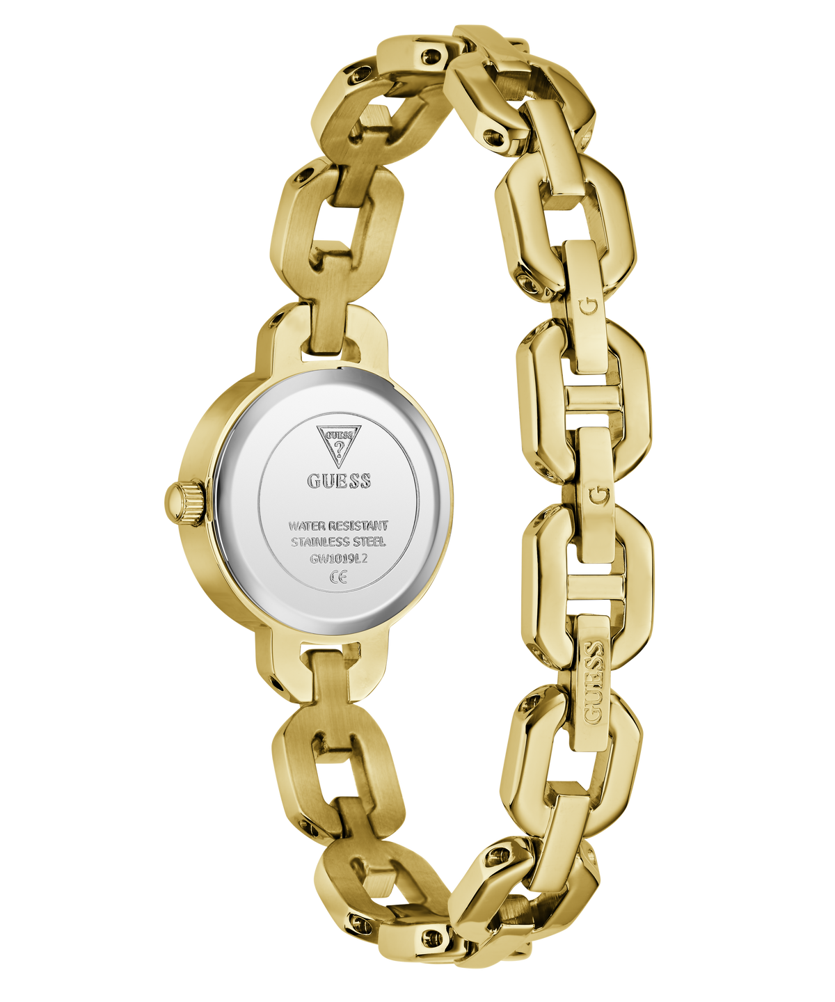 Guess Stainless steel Gold Women Watch-GW1019L2