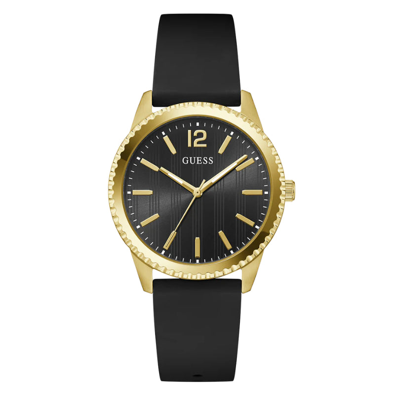 Guess Rubber Gold Men Watch-GW1063G2