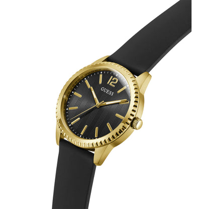 Guess Rubber Gold Men Watch-GW1063G2