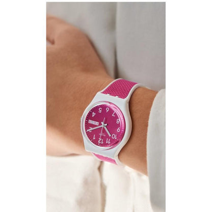 Swatch-Berry Light Pink Unisex Rubber Watch-GW713