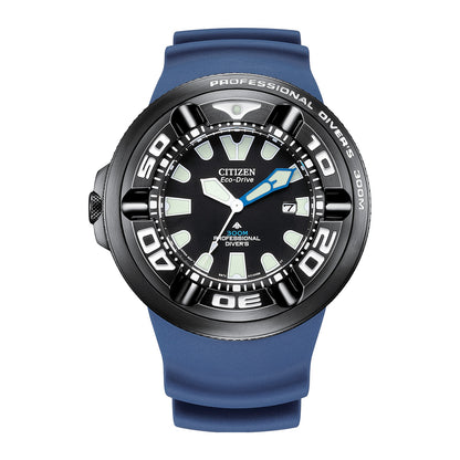 Citizen - Men Blue Rubber Strap Watch - BJ8055-04E