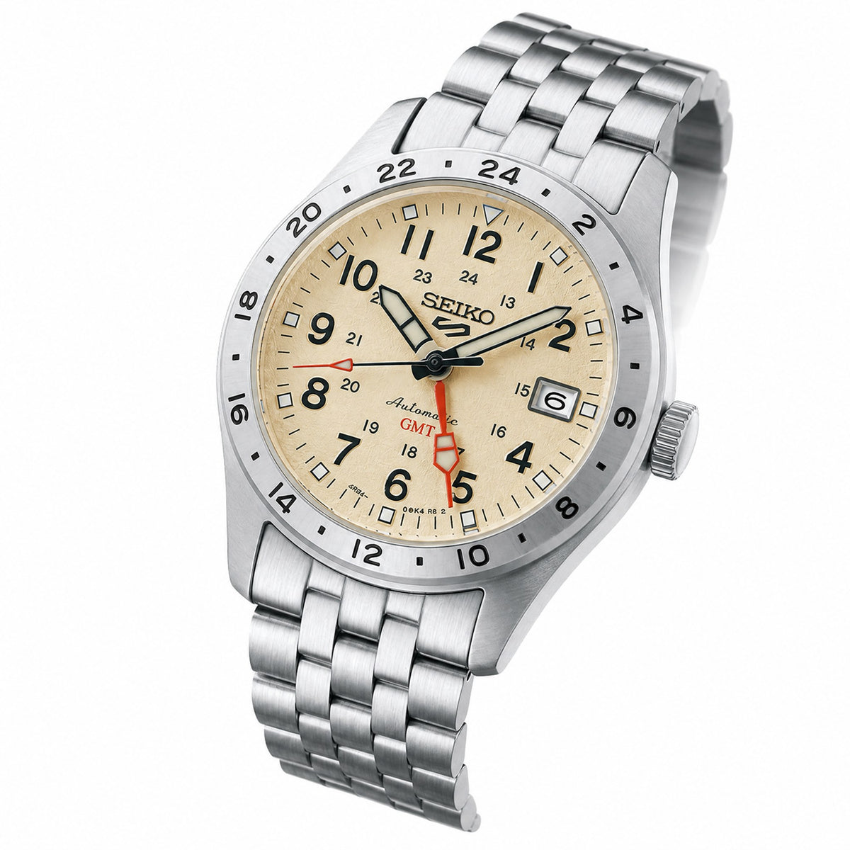 Seiko - Men Silver Strap Watch - HDB002K1 - AI-generated angle view