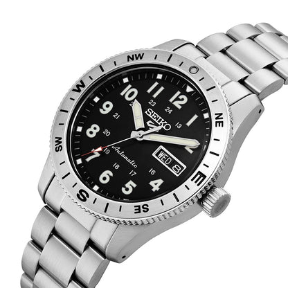 Seiko - Men Silver Stainless Steel Strap Watch - HDB006K1