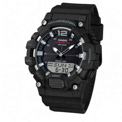 Casio Sports Mens 100m Watch - HDC-700-1AVDF