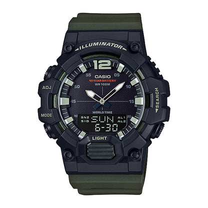 Casio Sports Mens 100m Watch - HDC-700-3AVDF
