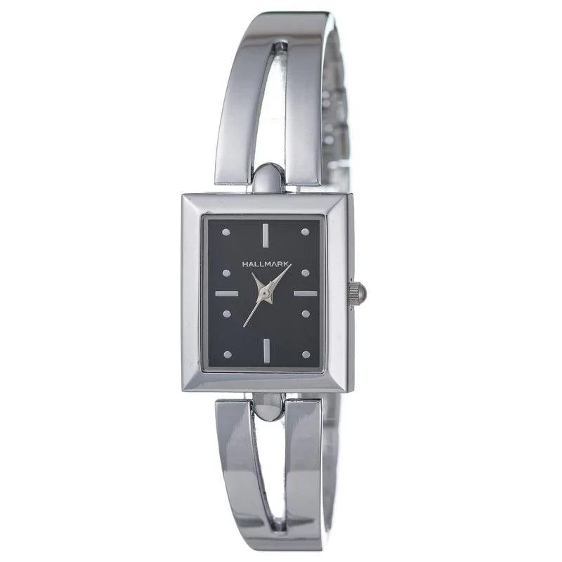 Hallmark Ladies Silver Stainless Steel Watch-HE2091B