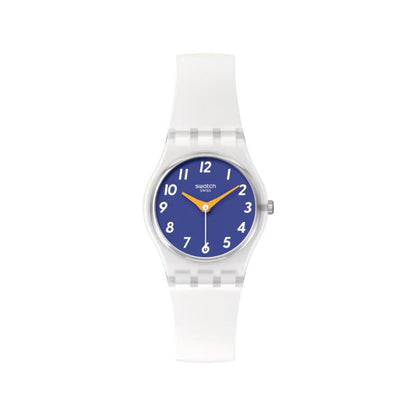 Swatch - Unisex White Rubber Strap Watch - LE108
