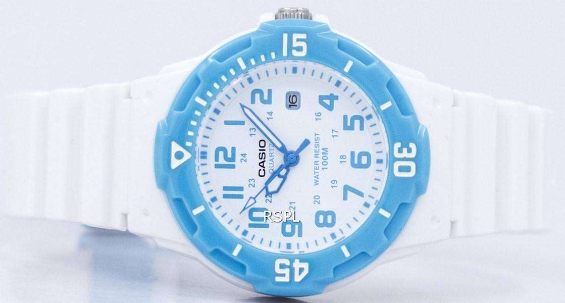 Casio LRW-200H-2CVDF White Resin Strap Watch for Women