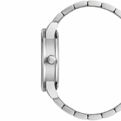 Casio LTP-1303DD-1AVDF - Ladies' Analog Watch-Minimalist Silver & Black