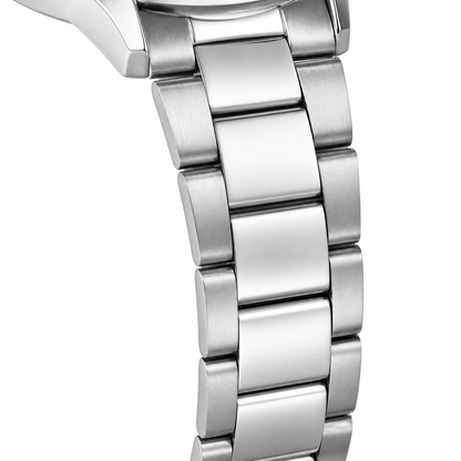 Casio LTP-1303DD-1AVDF - Ladies' Analog Watch-Minimalist Silver & Black