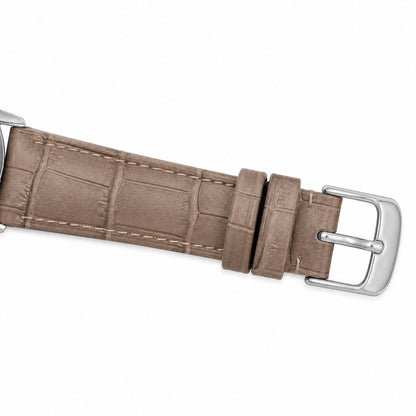 Casio Enticer LTP-1303LL-7AVDF -Silver Dial - Genuine Leather Band -50M WR