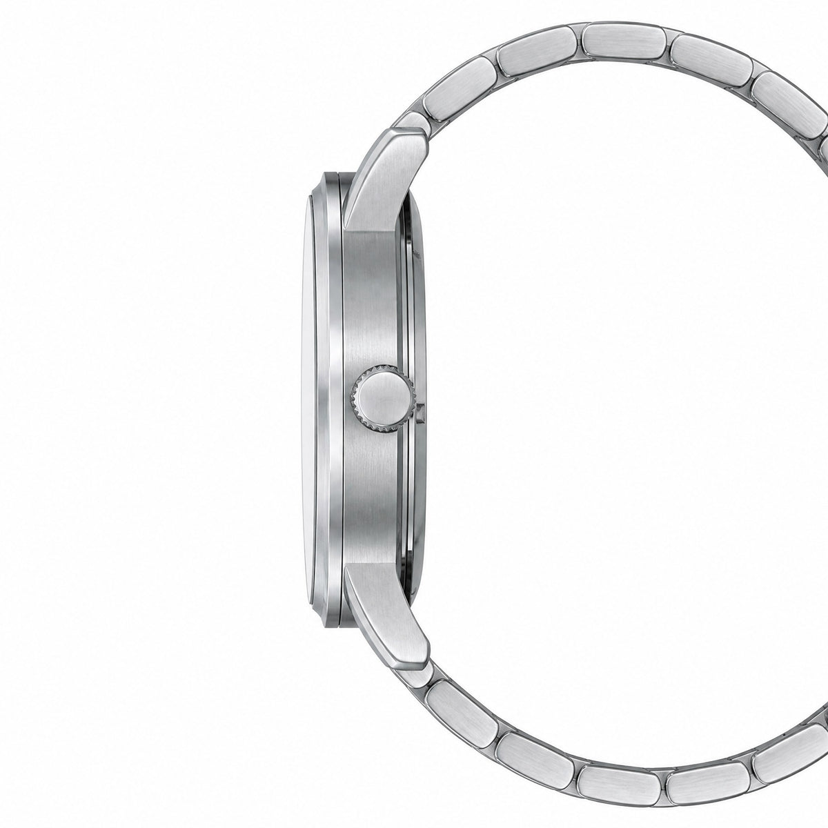 Casio LTP-VT04D-2ADF-Navy Blue Patterned Dial-Slim S/Steel-Minimalist - AI-generated side view
