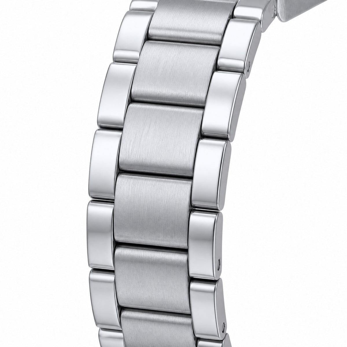 Casio LTP-VT04D-2ADF-Navy Blue Patterned Dial-Slim S/Steel-Minimalist - AI-generated strap view