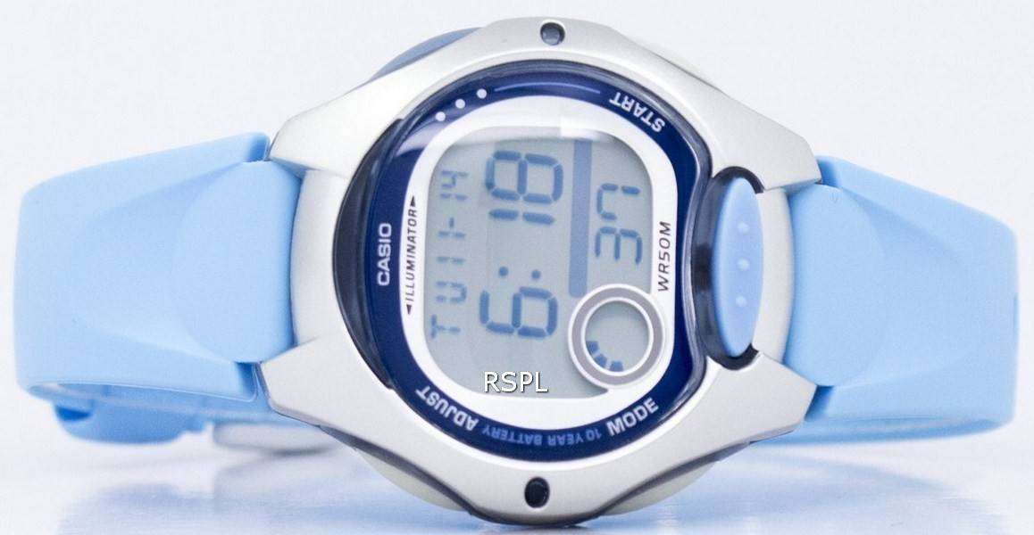 Casio Unisex Kiddies Standard 10 Year Battery Watch (Lw-200-2Bvdf)