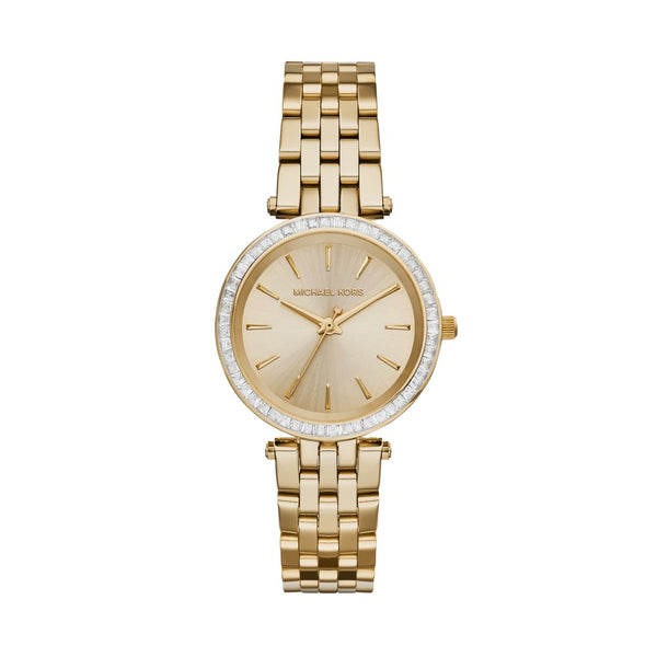 Michael Kors Darci Womens Gold Stainless Steel Watch-MK3365