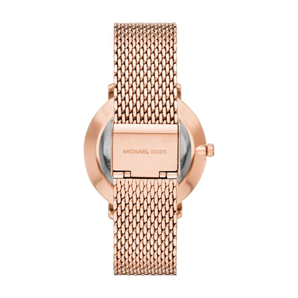 Michael Kors Pyper Womens Rosegold Stainless Steel Watch - MK4340