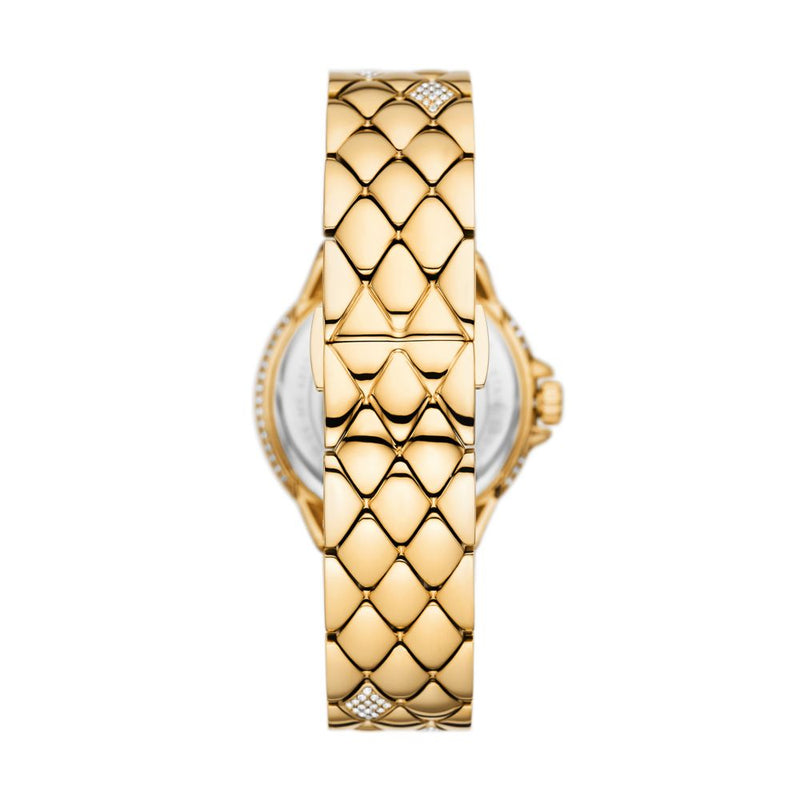 Michael Kors Camille Womens Gold Stainless Steel Watch-MK4801