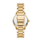 Michael Kors Sage Womens Gold Stainless Steel Watch-MK4805