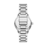 Michael Kors Sage Womens Silver Stainless Steel Watch-MK4807