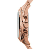 Michael Kors Women's Blair Rosegold Round Stainless Steel Watch - MK5263