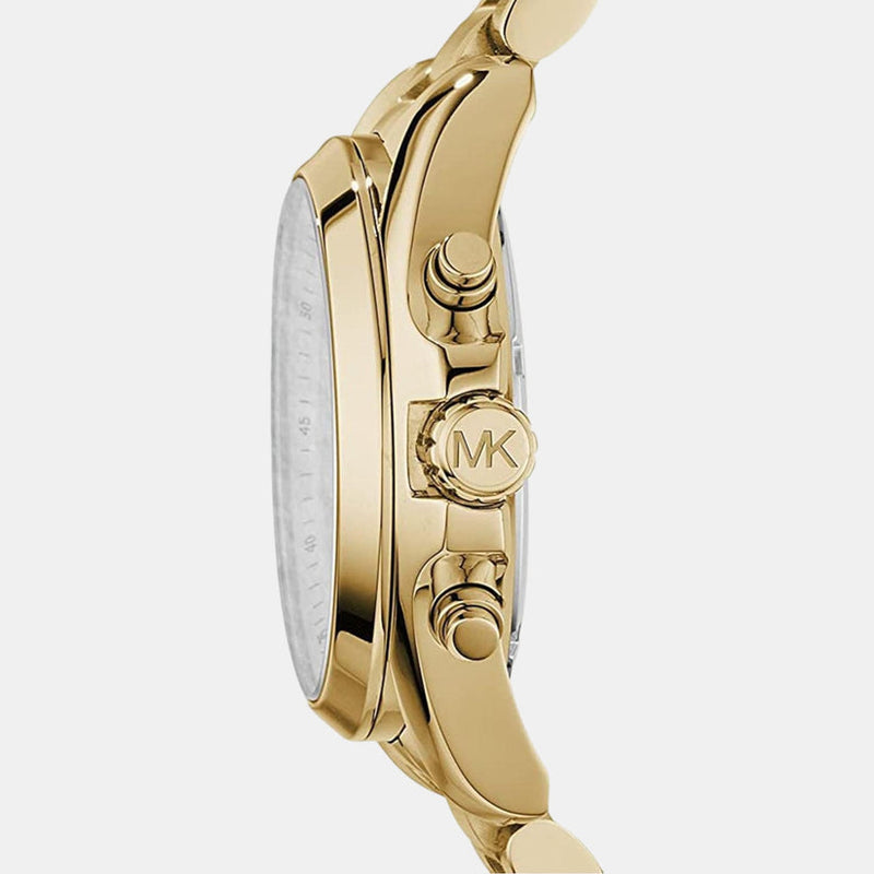 Michael Kors Bradshaw Womens Gold Stainless steel Watch-MK5605