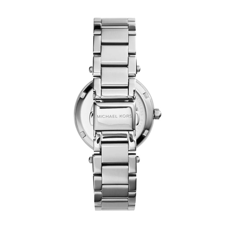 Michael Kors Parker Silver/Steel Womens Stainless Steel Watch-MK5615