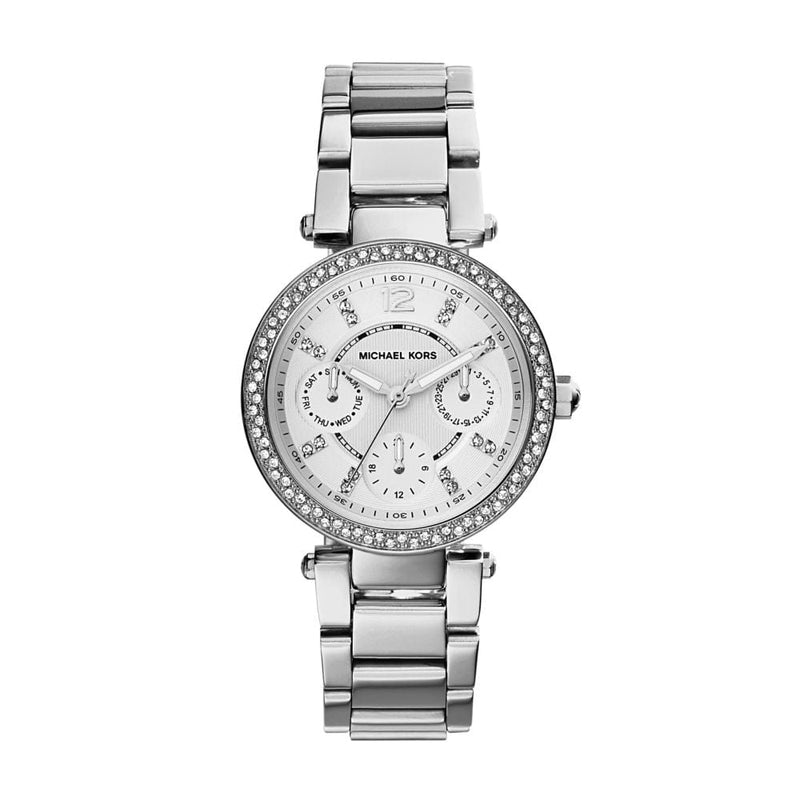 Michael Kors Parker Womens Silver Stainless steel Watch-MK5615