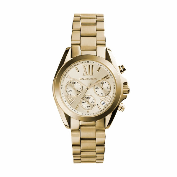 Michael Kors Bradshaw Gold Stainless Steel Women Watch - MK5798