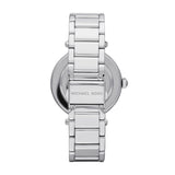 Michael Kors Outlet Parker Womens Silver Stainless Steel Watch - MK6658