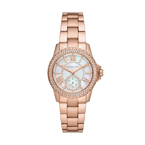 Michael Kors Everest Women Rose Gold Stainless Steel Watch-MK7364