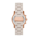 Michael Kors Runway Womens White Stainless steel Watch-MK7386