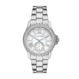 Michael Kors Everest Womens Silver Stainless steel Watch-MK7403