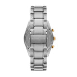Michael Kors Accelerator Mens Silver Stainless steel Watch-MK9112