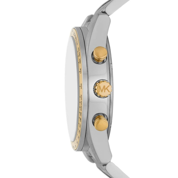 Michael Kors Accelerator Mens Silver Stainless steel Watch-MK9112