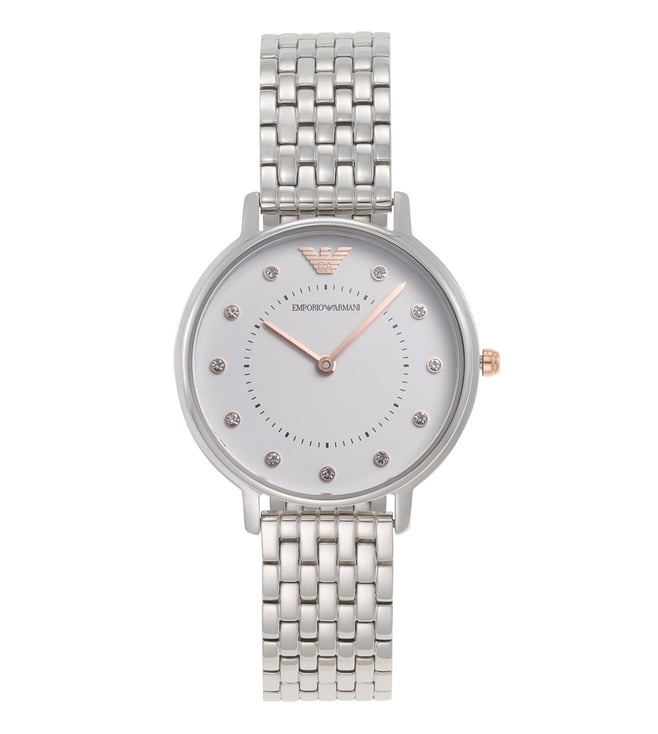Emporio Armani Kappa Pink Stainless steel Womens Watch-AR11006