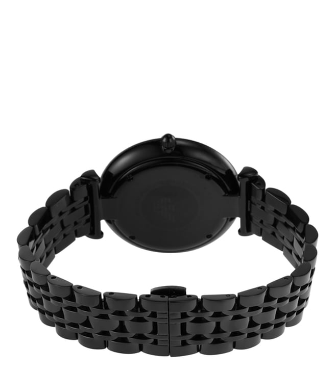 Emporio Armani Gianni Black Stainless steel Mens Watch-AR11299