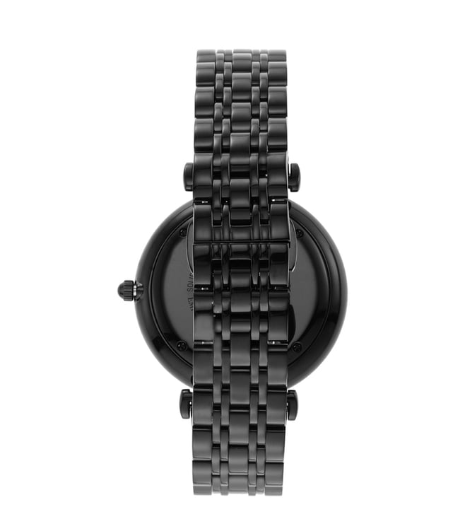 Emporio Armani Gianni Black Stainless steel Mens Watch-AR11299