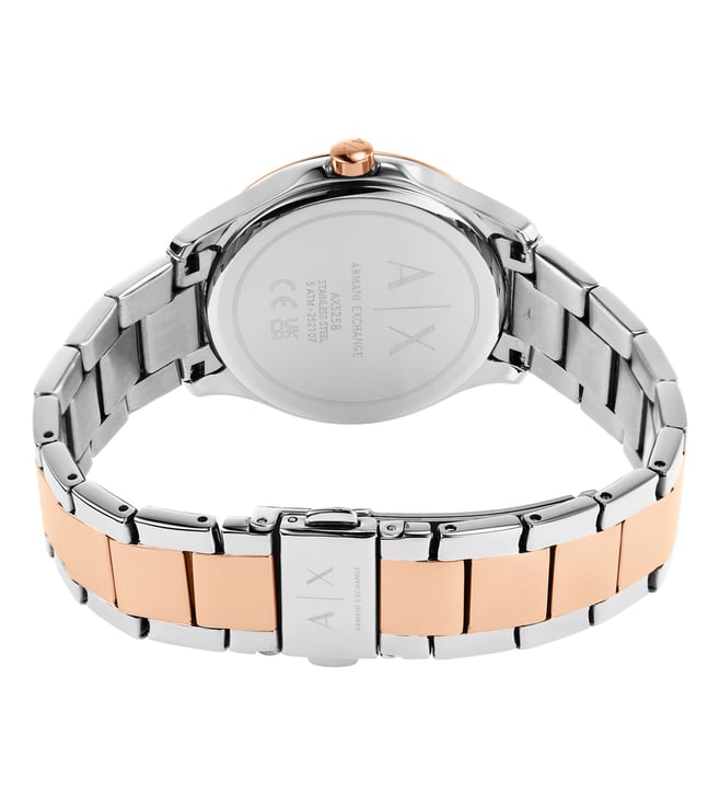 Armani Exchange Three-Hand Two-Tone Stainless Steel Watch - AX5258