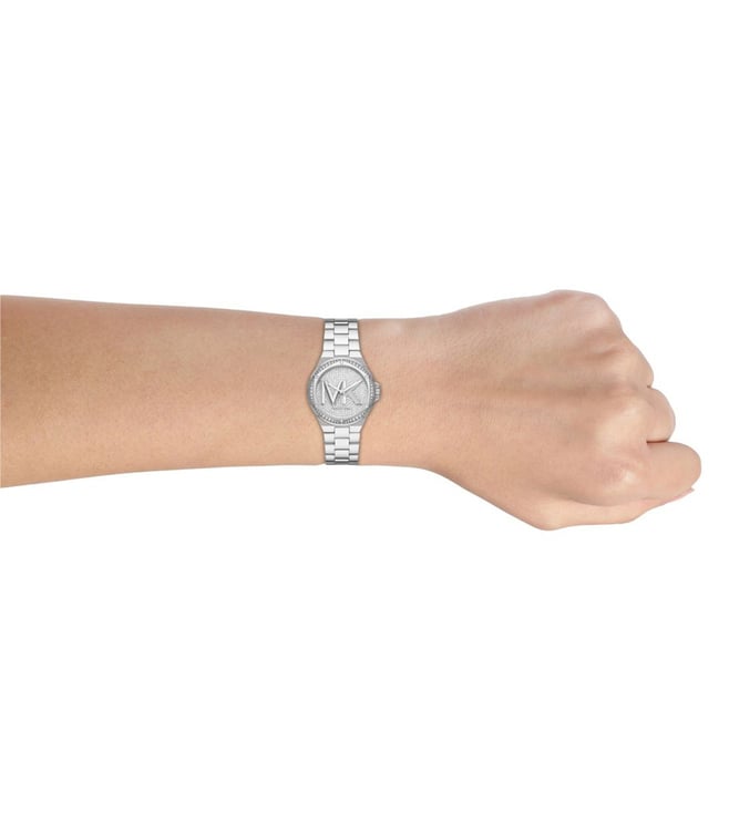 Michael Kors Lennox Womens Silver Stainless Steel Watch - MK7234