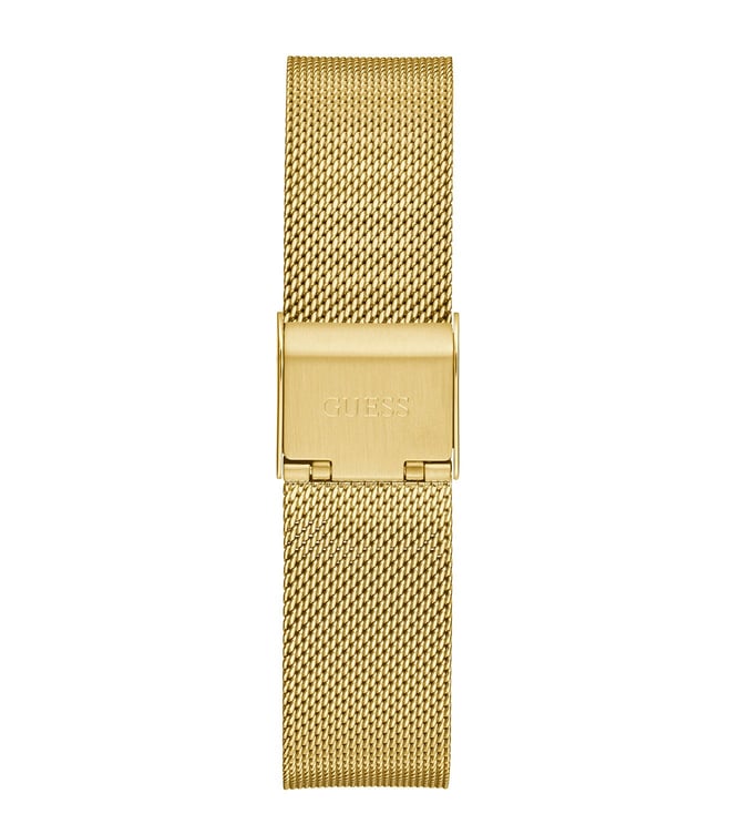 Guess Hadlock  Womens Gold Stainless steel Strap Watch-GW0477L2