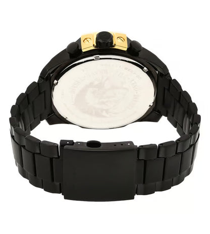 Diesel Men Black Stainless Steel Watch-DZ4338