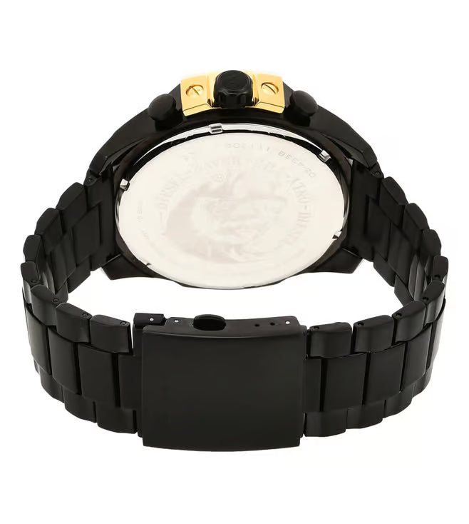 Diesel Men Black Stainless Steel Watch-DZ4338