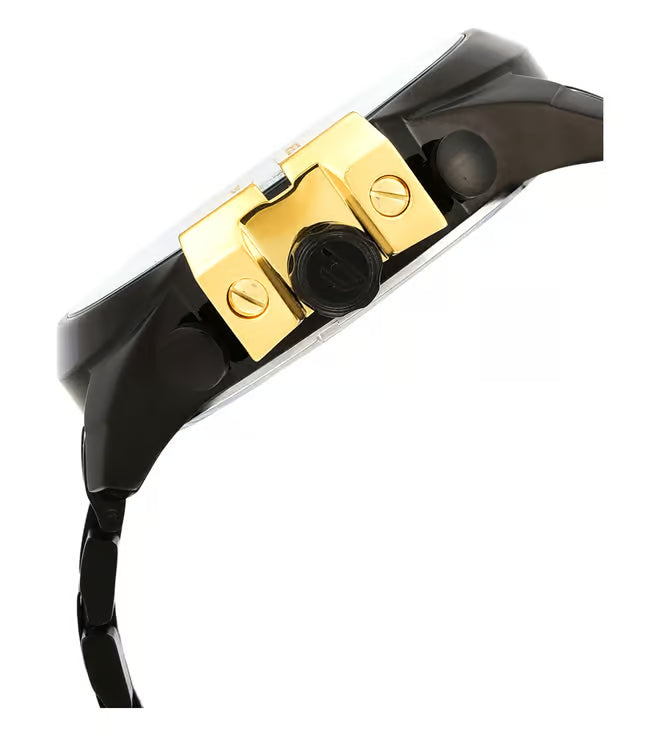 Diesel Men Black Stainless Steel Watch-DZ4338