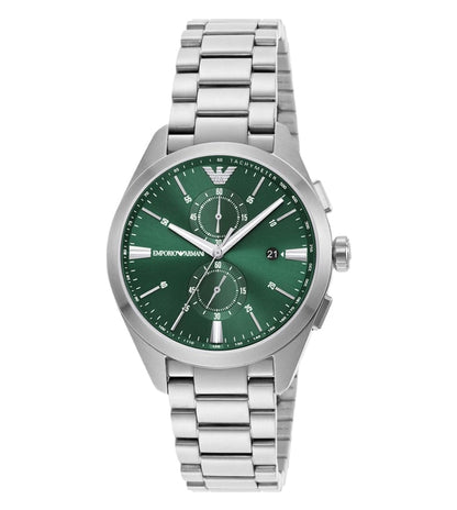 Armani Mens Silver Stainless Steel Watch-AR11480