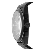 Armani Mens Black Leather Watch-AR11483